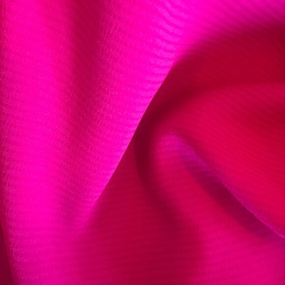 WILD FABLE HOT PINK WOMENS BLOUSE FRONT TIES LARGE CUFF SLEEVES - Picture 13 of 14